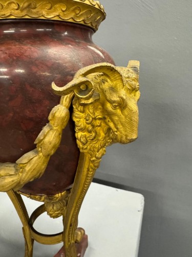 Objet de décoration Cassolettes, coupe et vase - Paire de cassolettes estampillées "A. GIROUX PARIS", XIXe siècle