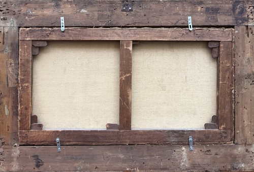 Antiquités - Otto Philipp Donner von Richter (1828-1911) « Scènes de vie Pompéiennes » en pendant