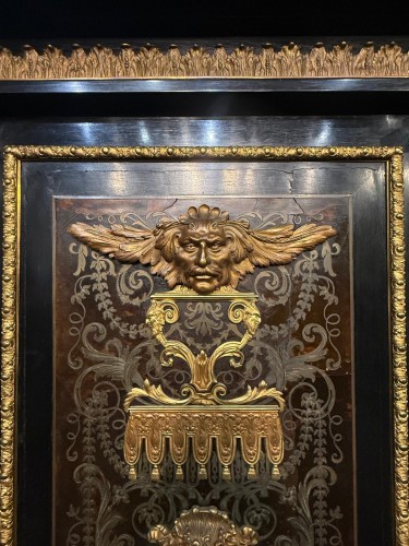 Important meuble d'appui en marqueterie Boulle, XIXe siècle - Blue Antique - Enzo Gironi 