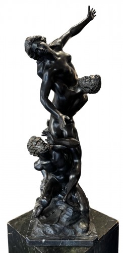 L'enlèvement des Sabines -  Début 20e siècle, cachet de fondeur "CHIURAZZI NAPOLI"