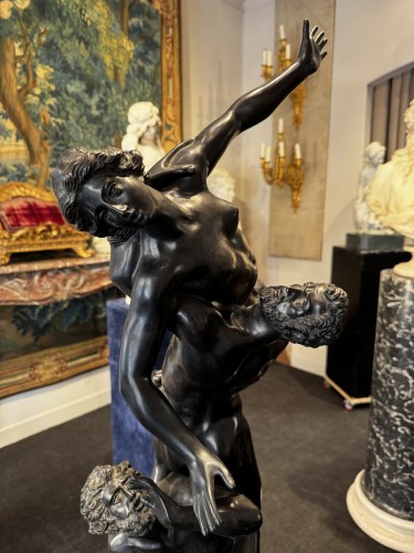 L'enlèvement des Sabines -  Début 20e siècle, fondeur "CHIURAZZI NAPOLI" - Sculpture Style 