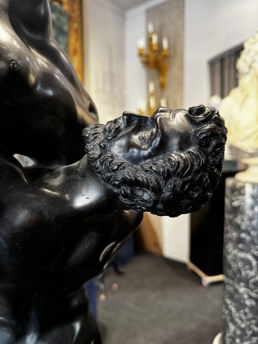 L'enlèvement des Sabines -  Début 20e siècle, fondeur "CHIURAZZI NAPOLI" - Blue Antique - Enzo Gironi 