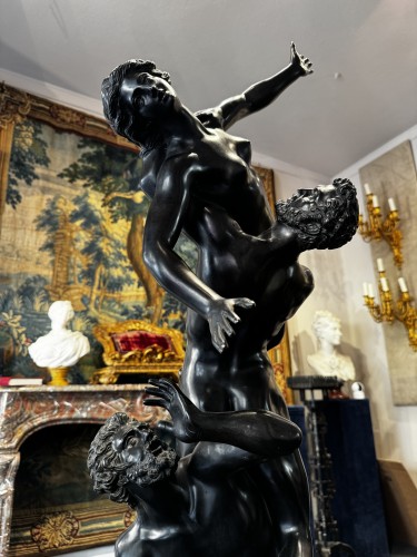 XXe siècle - L'enlèvement des Sabines -  Début 20e siècle, fondeur "CHIURAZZI NAPOLI"