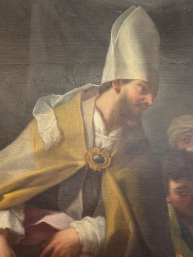 Saint Augustin combattant l'hérésie, école française de la seconde moitié du XVIIIe siècle - 