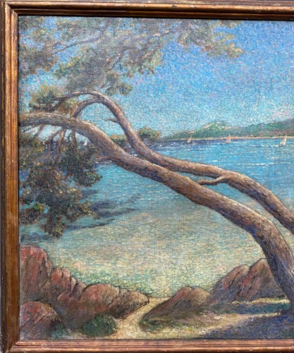 FOCARDI Piero (1889 - 1945) - Le Lavandou - Blue Antique - Enzo Gironi 