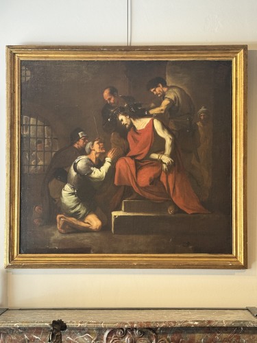 GIORDANO Luca (1634-1705) - Incoronazione di spine - Tableaux et dessins Style 