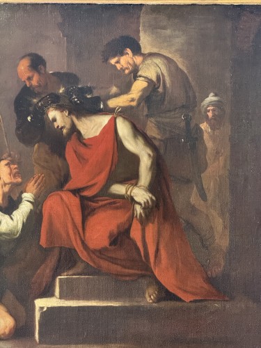 XVIIe siècle - GIORDANO Luca (1634-1705) - Incoronazione di spine