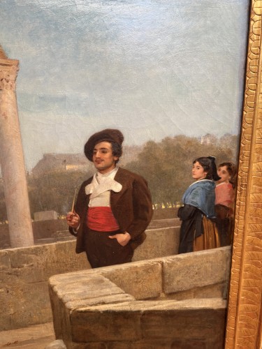 Philip Hermogenes Calderon (1833 - 1898) - Les coquettes, Arles. 1875  - 