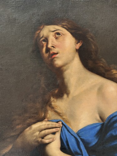 Tableaux et dessins Tableaux XVIIe siècle - Andrea VACCARO (1604-1670) - Santa Maria Maddalena penitente
