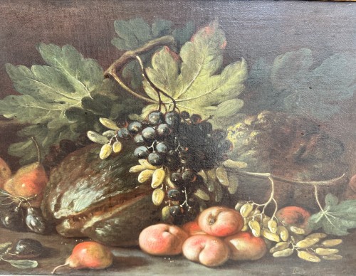 XVIIIe siècle - Tommaso Realfonso Masillo (1677-1743) - Paire de natures mortes