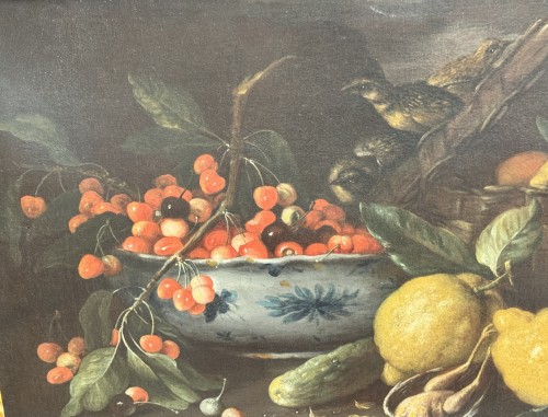 Antiquités - Tommaso Realfonso Masillo (1677-1743) - Paire de natures mortes