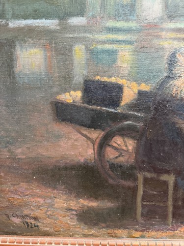 Antiquités - Pierre CAMPAIN (1893 - 1967) - Pendant qu'on jouait Wherther, 1924