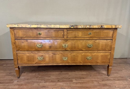 Mobilier Commode - Large pantalonnière en bois fruitier, Toscane XVIIIe siècle