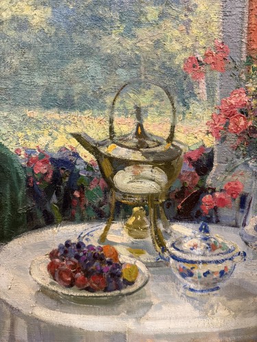 Antiquités - Ulisse CAPUTO (1872-1948)   Tea Time, 1915