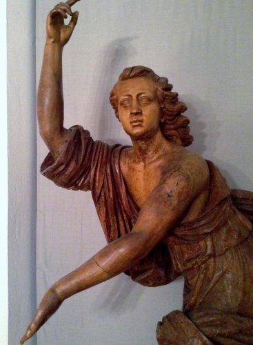  - Statue en bois sculpté XVIIIe