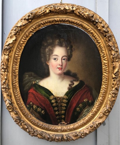 Small Pair of ladies portraits - French School of the eighteenth century - 
