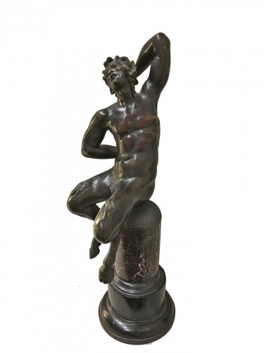 Faune, bronze fin XVIIIe siècle