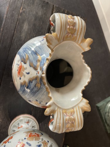  - Paire de vases en porcelaine, Angleterre fin XIXe siècle