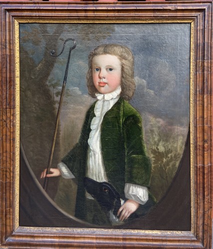 Tableaux et dessins Tableaux XVIIIe siècle - Portraits de jeunes garçons - École anglaise du XVIIIe siècle