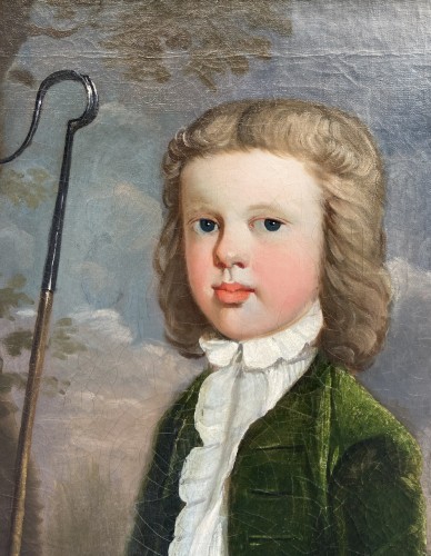 XVIIIe siècle - Portraits de jeunes garçons - École anglaise du XVIIIe siècle