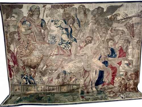 Le triomphe d'Alexandre le grand - Grande tapisserie Bruxelles XVIIe