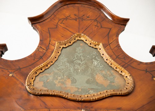 Furniture  - Venetian walnut secretary 18th century