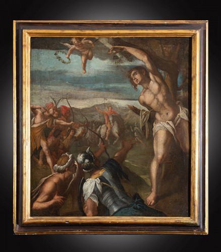 Le Martyre de Saint Sébastien, attribué à Hans Von Aachen - 