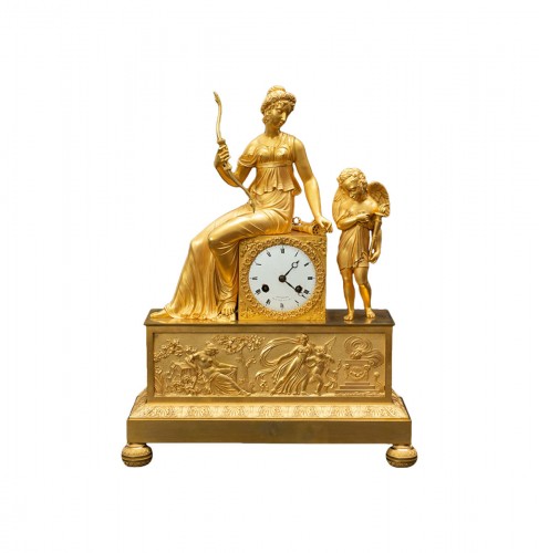 Pendule en bronze vers 1820/30