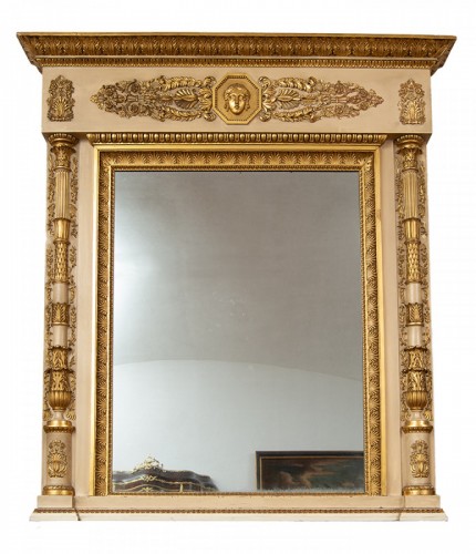 XIXe siècle - Miroir Génois début 19e siècle