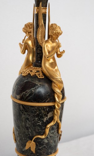 Paire de vases début XIXe - Objet de décoration Style 