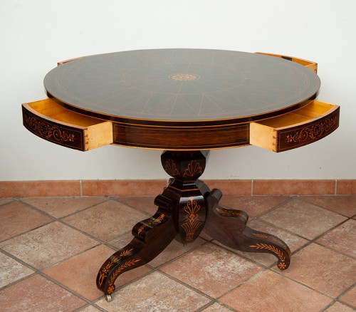19th century - Charles X Pedestal table