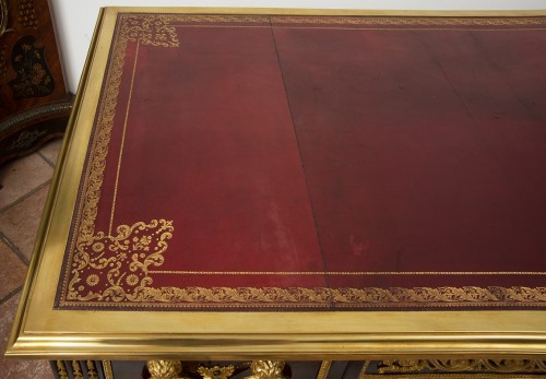 Antiquités - Napoleon III mahogany writing desk
