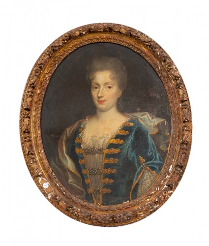 Portrait de Maria Giovanna Battista di Savoia Nemours, école française du 18e siècle