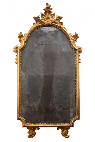 Miroir napolitain du XVIIIe siècle
