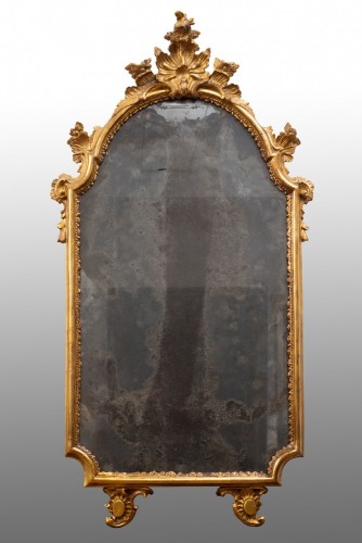 Miroir napolitain du XVIIIe siècle - Borrelli Antichita
