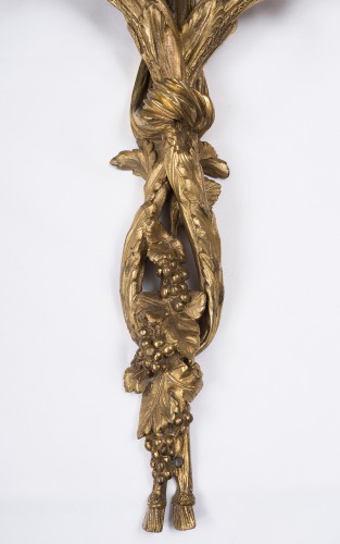 Luminaires Appliques - Paire d'appliques Napoléon III en bronze doré