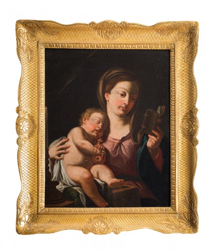 Vierge à l'Enfant - Naples fin XVIIIe siècle
