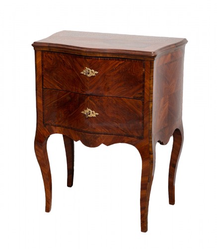 18th century Neapolitan bedside table