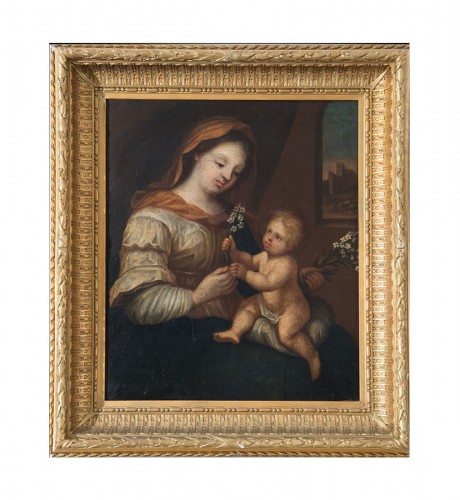 Vierge à l'Enfant, Lombardie XVIII siècle