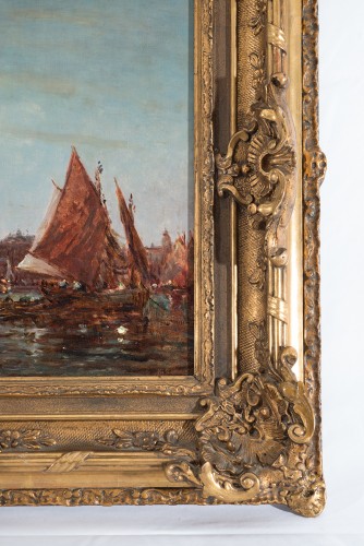 Vue de Venise - XIXe siècle - Borrelli Antichita