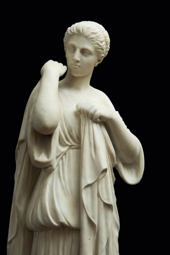 Diane de Gabi - Italie XIXe siècle - Sculpture Style 