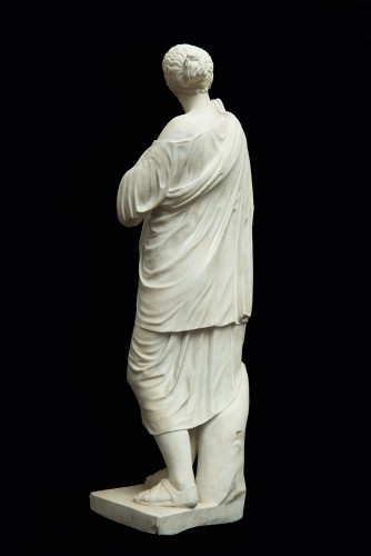 Sculpture Sculpture en Marbre - Diane de Gabi - Italie XIXe siècle