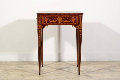 Furniture  - 18th Century, Italian Neoclassical Inlay Wood Centre Table