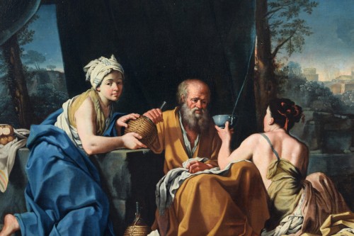 Régence - Lot et ses filles, Giuseppe Gambarini (1680-1725)