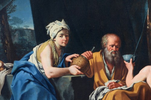Antiquités - Lot et ses filles, Giuseppe Gambarini (1680-1725)
