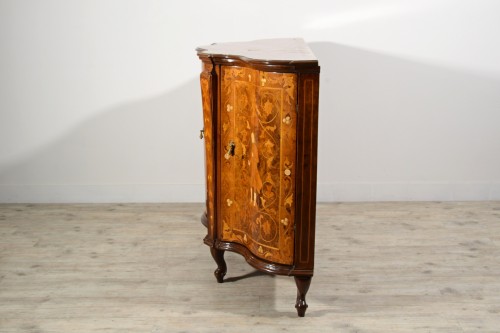  -  19th Century, Italian Inlay Wood Sideboard 