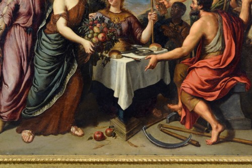 17th century - Pieter Van Lint (1609-1690) Allegory of industriousness leading to peace and abundance