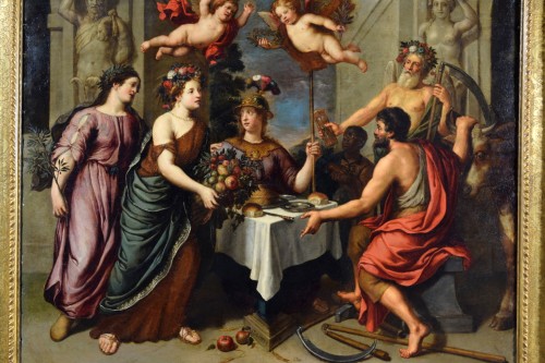  - Pieter Van Lint (1609-1690) Allegory of industriousness leading to peace and abundance