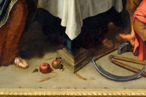 Antiquités - Pieter Van Lint (1609-1690) Allegory of industriousness leading to peace and abundance