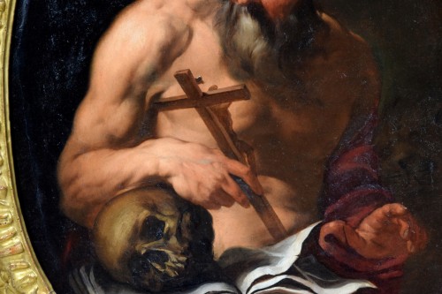 Antiquités - Antonio Zanchi (1631–1722), Saint Jérôme pénitent